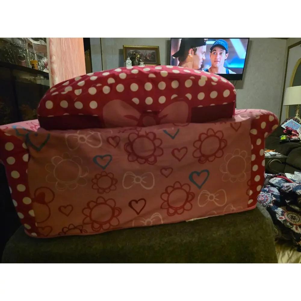 Disney Minnie Mouse & Daisy Duck 2-in-1 Flip Open Toddler Foam Sofa Spin Master